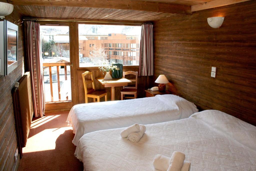 Hotel Les Cretes Blanches Val-dʼIsère Habitación foto